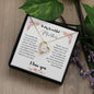 To My Beautiful Mother Forever Love Necklace