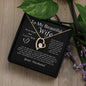 To My Beautiful Wife Forever Love Necklace