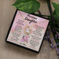Precious Daughter Forever Love Necklace