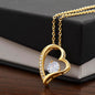 God's Way of Saying I Love You Forever Love Necklace (Choose Black Box or Wooden Box with LED)