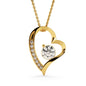 To My Beautiful Wife Forever Love Necklace