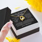 To My Beautiful Wife Forever Love Necklace