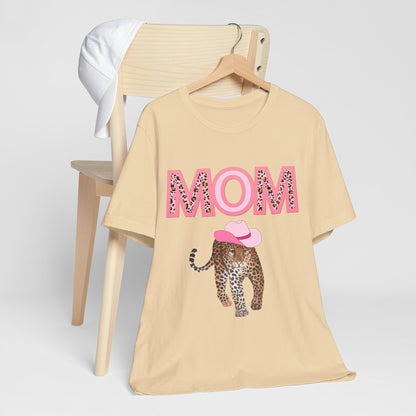 Mom Feline Unisex Jersey Short Sleeve Tee