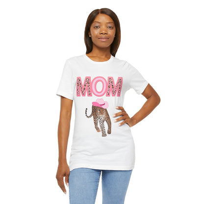 Mom Feline Unisex Jersey Short Sleeve Tee