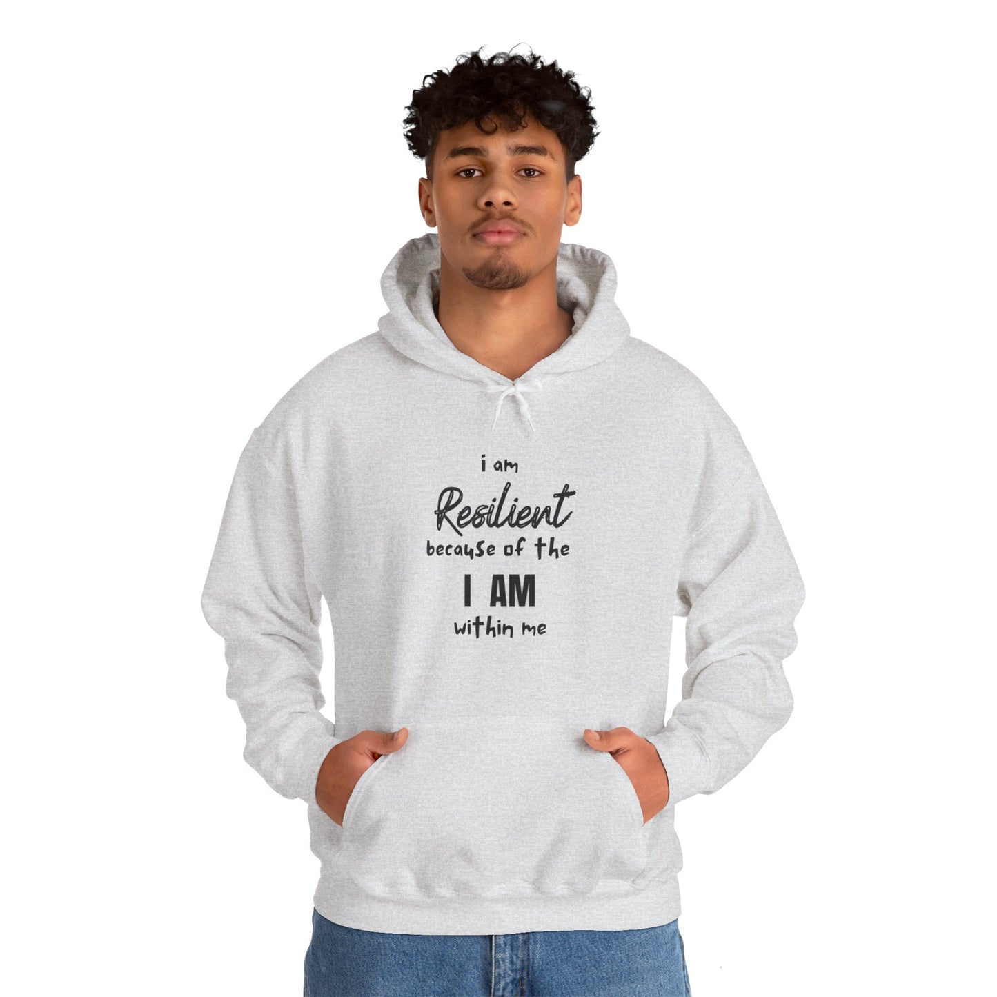 I Am Resilient Unisex Heavy Blend™ Hooded Sweatshirt