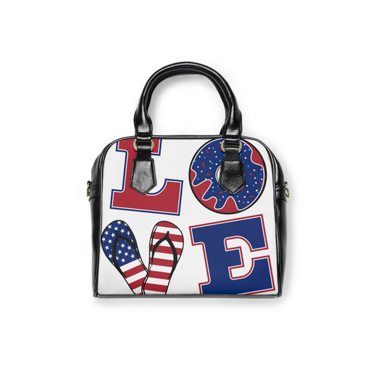 USA Love Shoulder Handbag