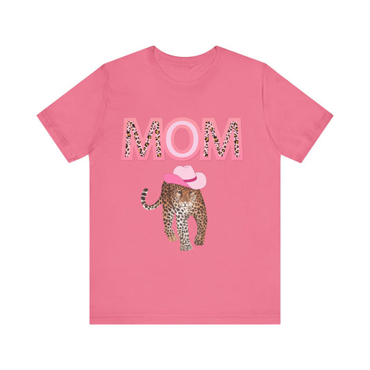 Mom Feline Unisex Jersey Short Sleeve Tee