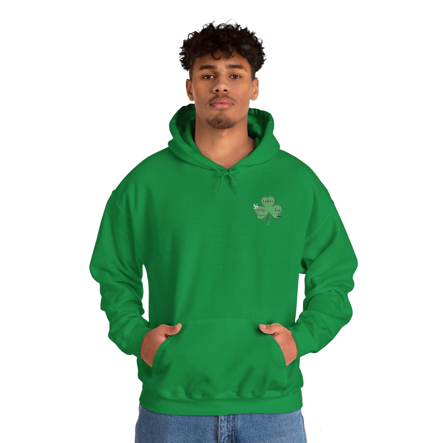 Trinity Clover Unisex Heavy Blend™ Hooded Sweatshirt