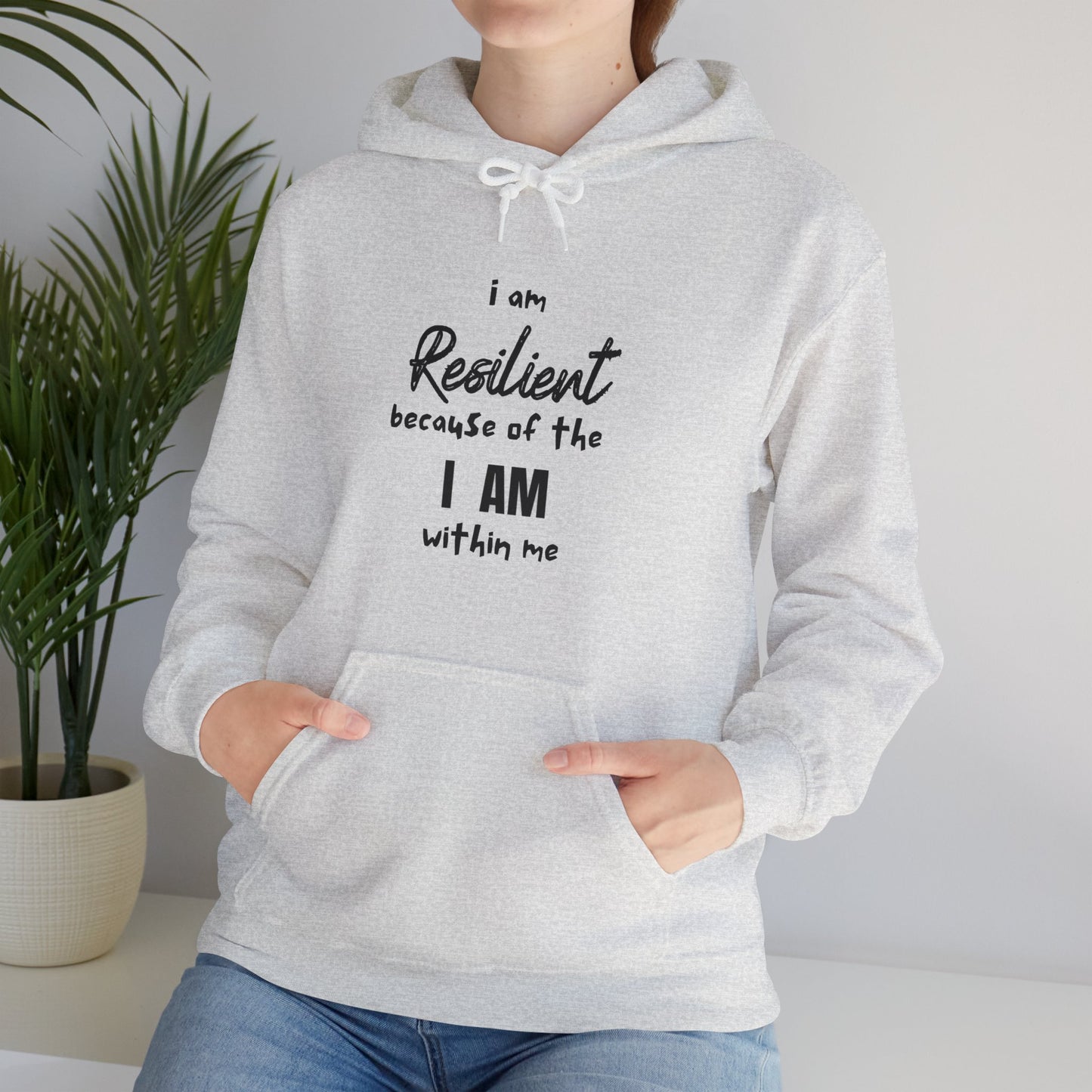 I Am Resilient Unisex Heavy Blend™ Hooded Sweatshirt