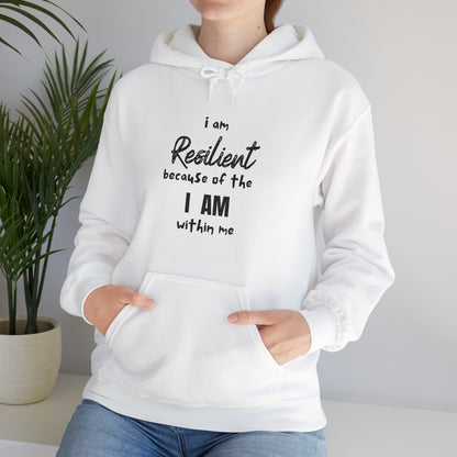 I Am Resilient Unisex Heavy Blend™ Hooded Sweatshirt