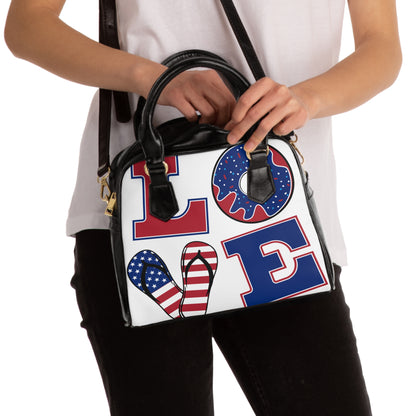 USA Love Shoulder Handbag