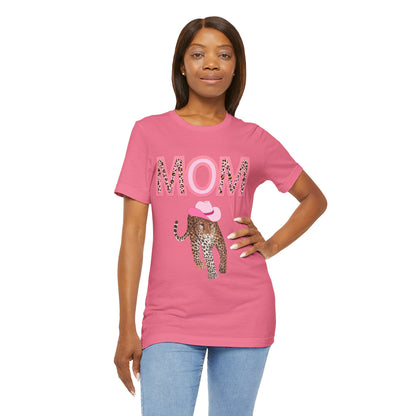 Mom Feline Unisex Jersey Short Sleeve Tee