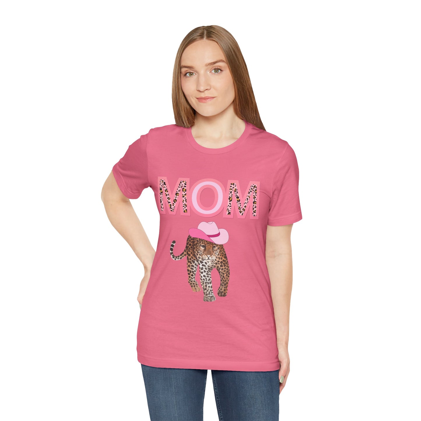 Mom Feline Unisex Jersey Short Sleeve Tee