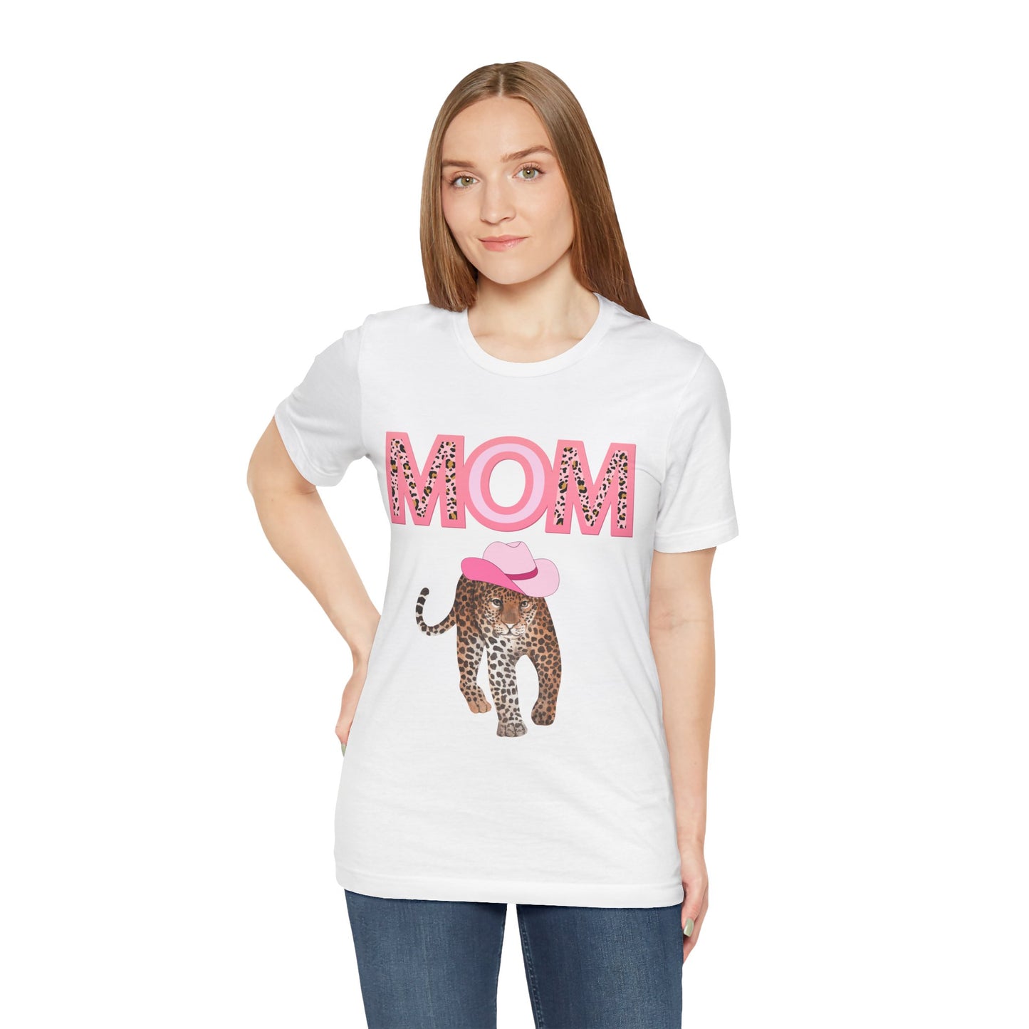 Mom Feline Unisex Jersey Short Sleeve Tee