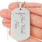 Best Dad Ever From Daughter  Graphic  Dog Tag