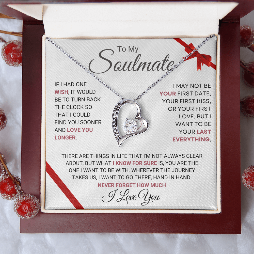 To My Soulmate. Gift