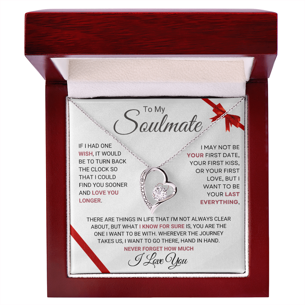 To My Soulmate. Gift