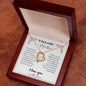 To My Beautiful Mother Forever Love Necklace