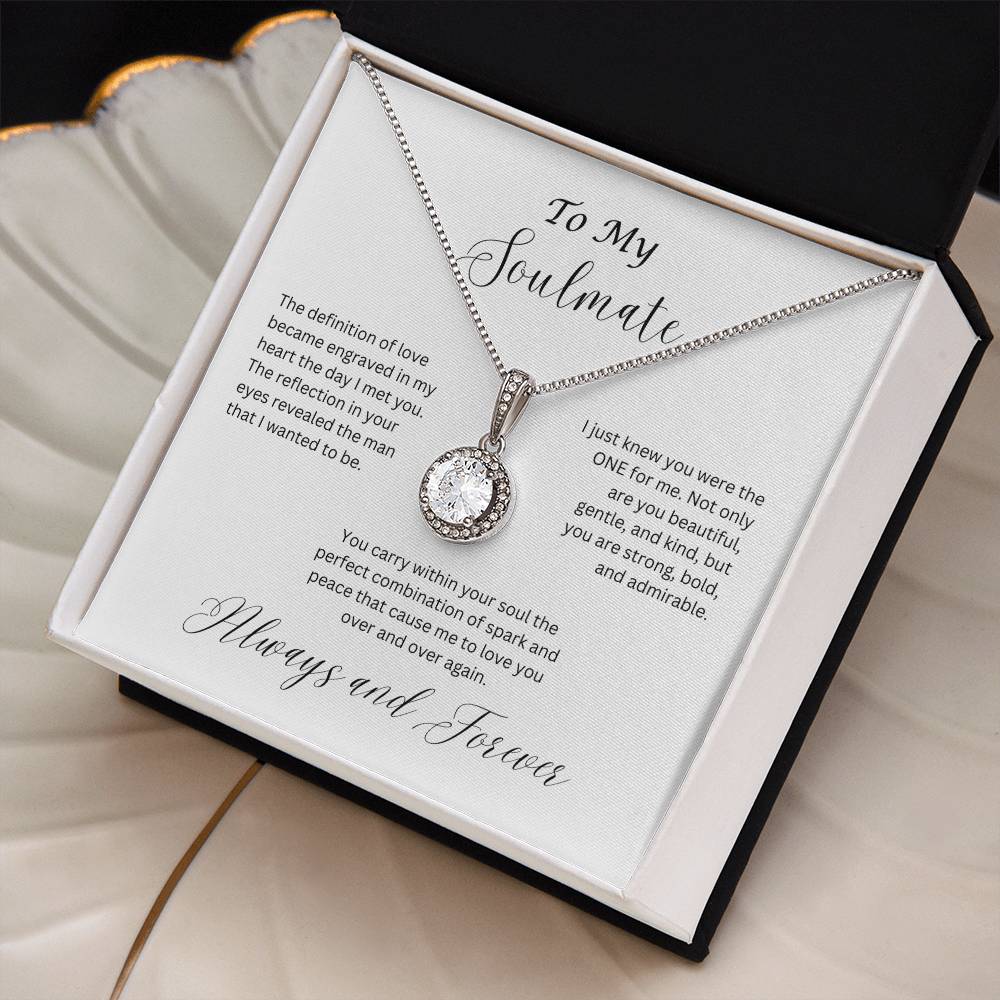 To My Soulmate, Eternal Hope Necklace