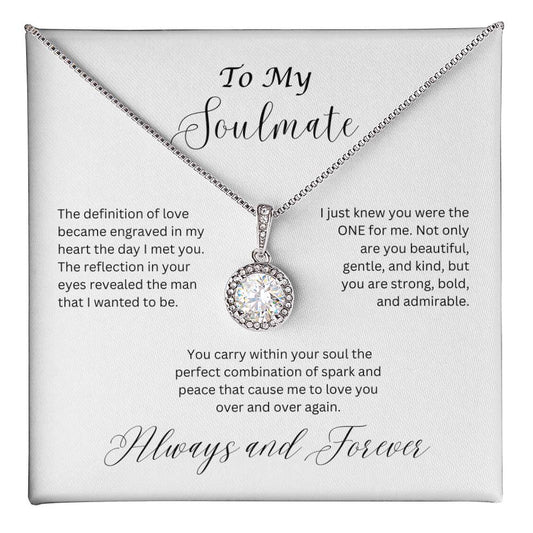 To My Soulmate, Eternal Hope Necklace