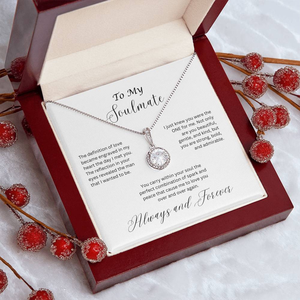 To My Soulmate, Eternal Hope Necklace
