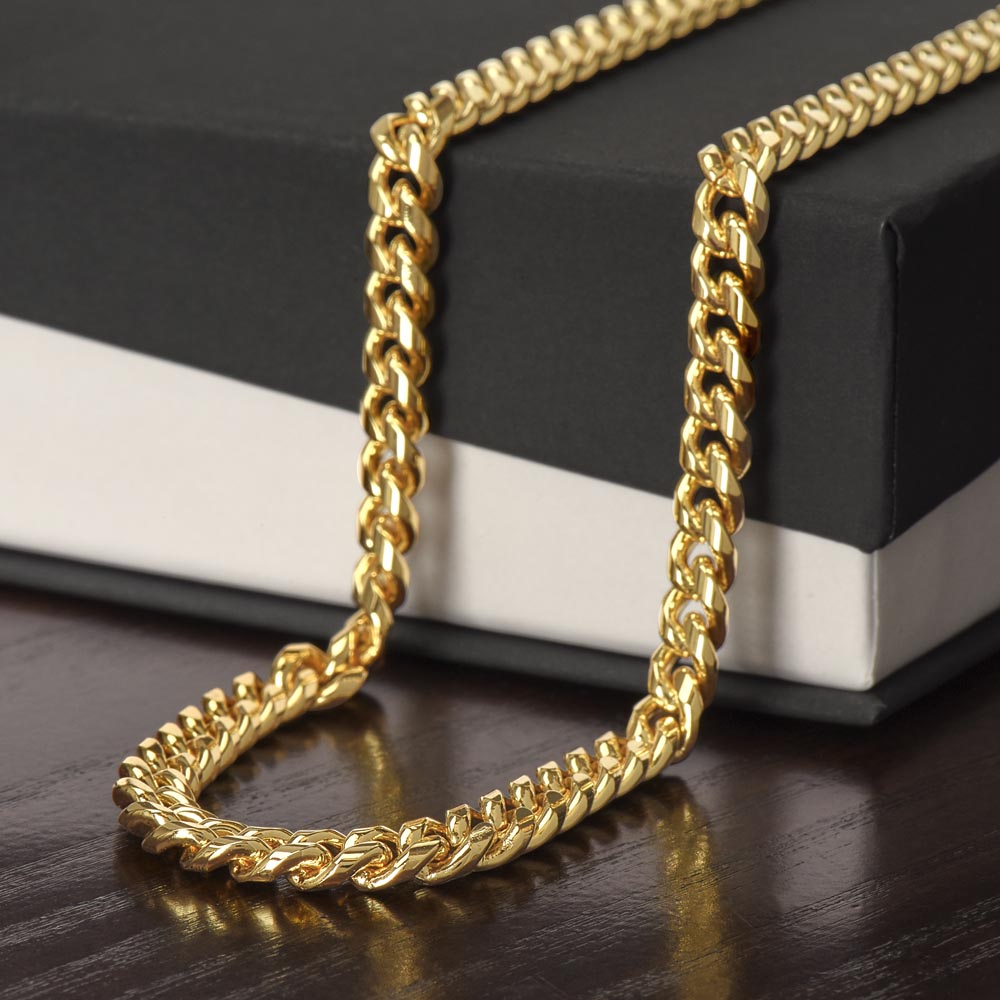 Extraordinary Father Cuban Link Chain (B)