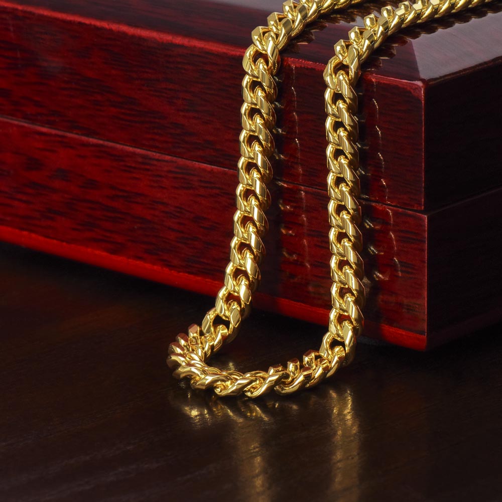 Extraordinary Father Cuban Link Chain (B)