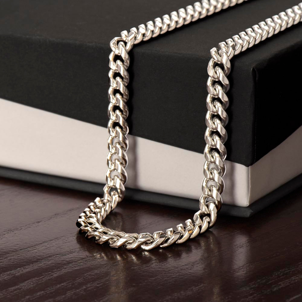 Extraordinary Father Cuban Link Chain (B)