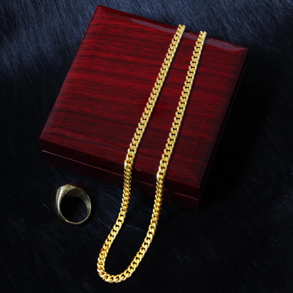Extraordinary Father Cuban Link Chain (B)