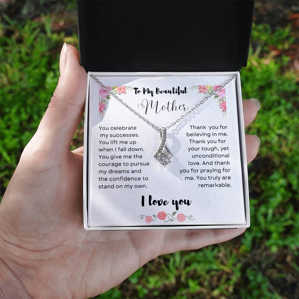 To My Beautiful Mother, Alluring Beauty Necklace
