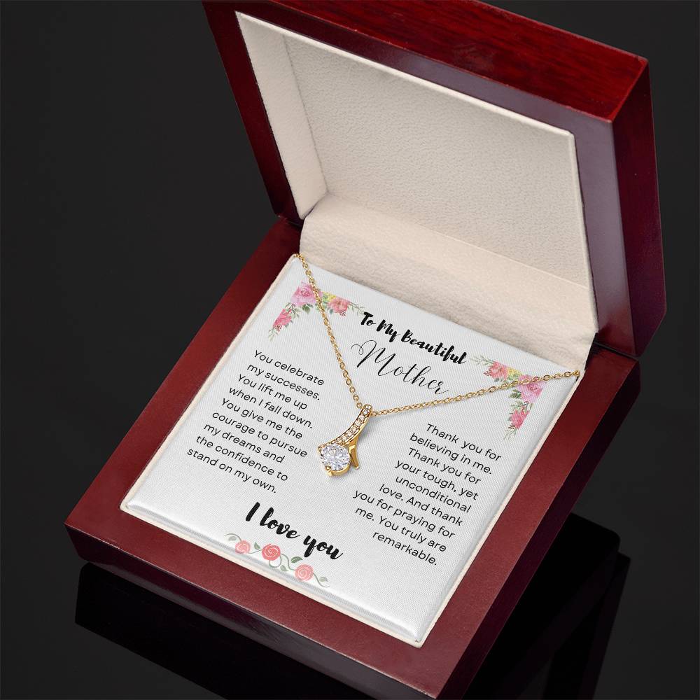 To My Beautiful Mother, Alluring Beauty Necklace