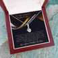 To My Lovely Daughter-In-Law Alluring Beauty Necklace