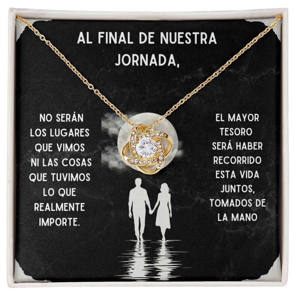 Al Final De Nuestra Jornada (Love Knot Necklace)