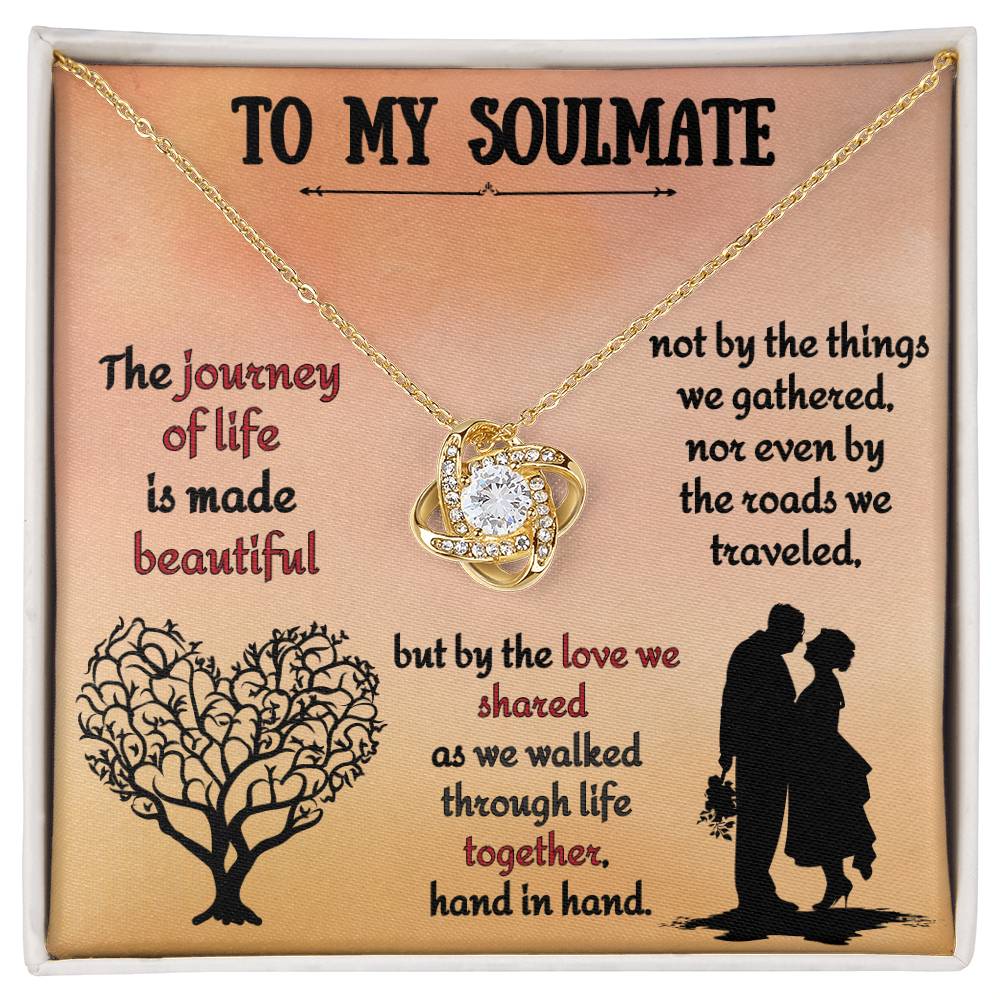 Journey of Life Love Knot Necklace