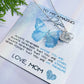 To My Amazing Daughter Love, Mom Love Knot Necklace