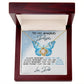 To My Amazing Daughter Love, Dad Love Knot Necklace