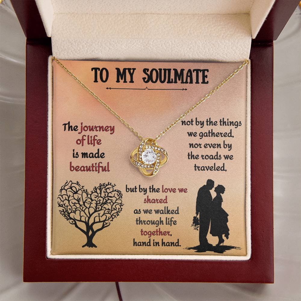 Journey of Life Love Knot Necklace