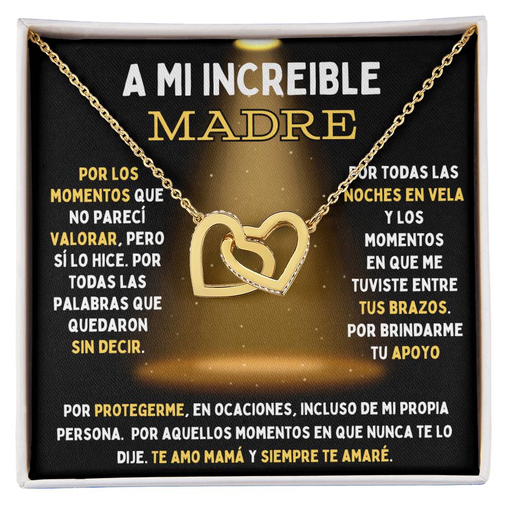 A MI INCREIBLE MADRE: Cadena de Corazones Entrelazados