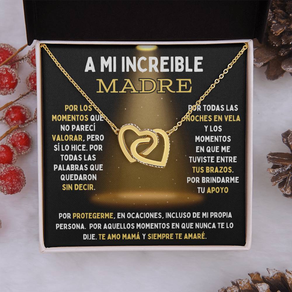 A MI INCREIBLE MADRE: Cadena de Corazones Entrelazados