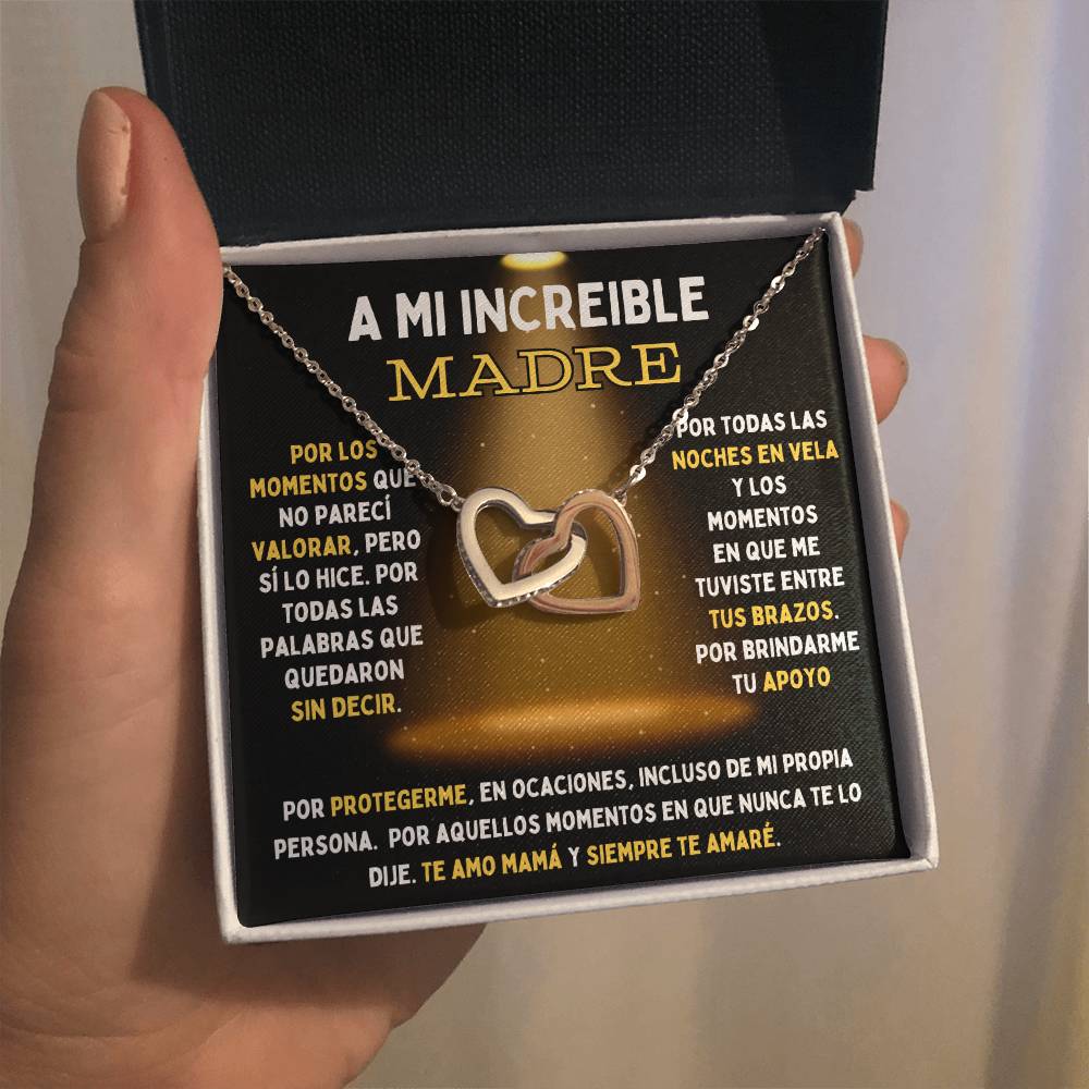 A MI INCREIBLE MADRE: Cadena de Corazones Entrelazados