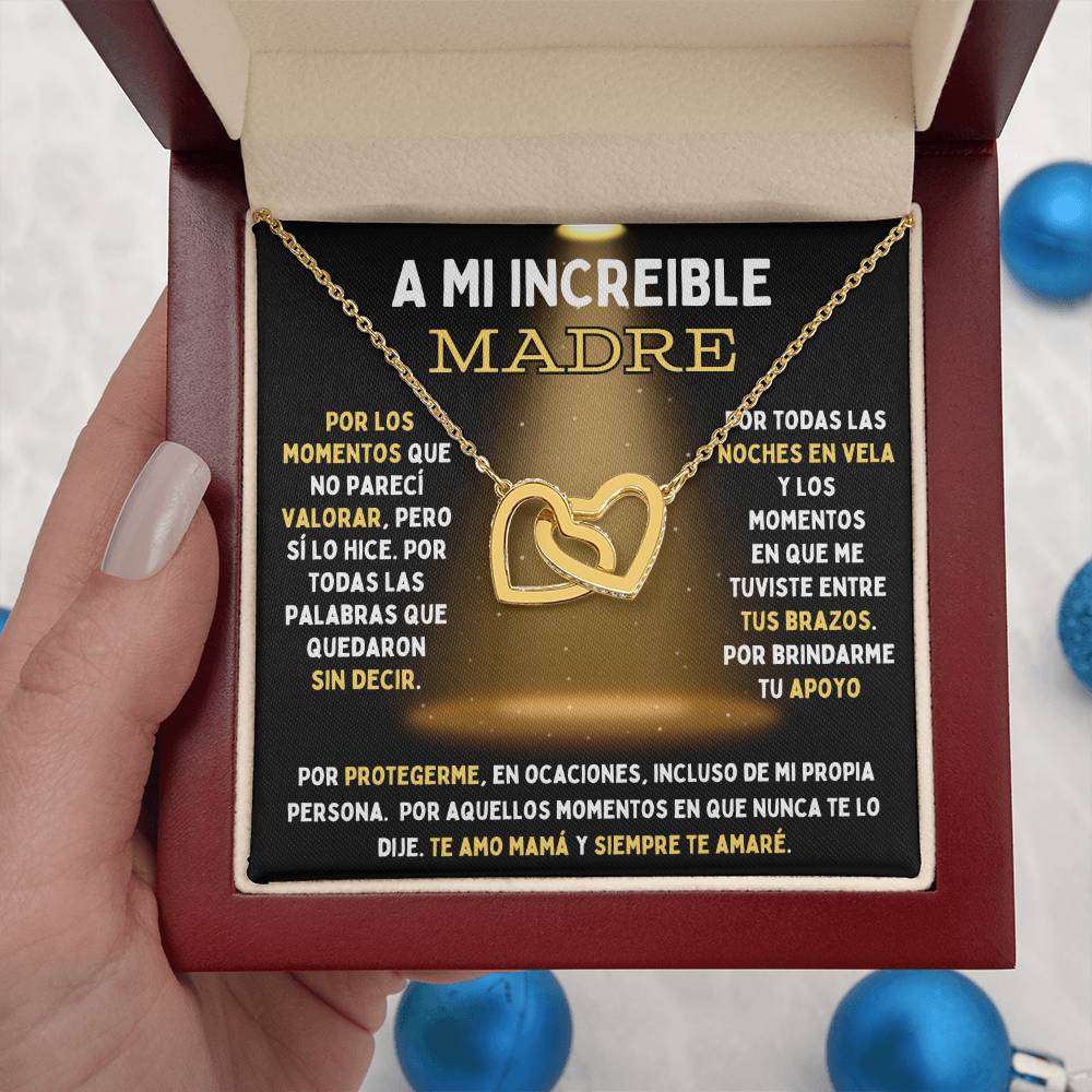 A MI INCREIBLE MADRE: Cadena de Corazones Entrelazados