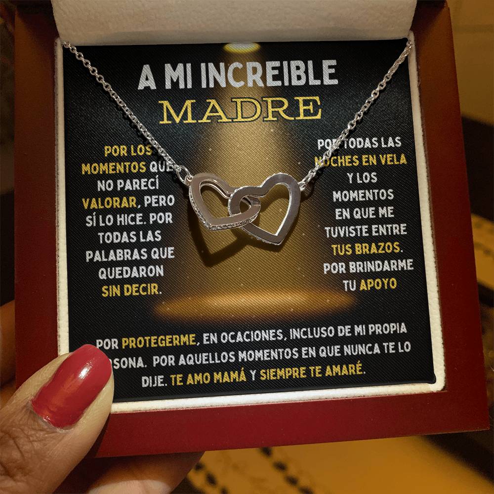 A MI INCREIBLE MADRE: Cadena de Corazones Entrelazados