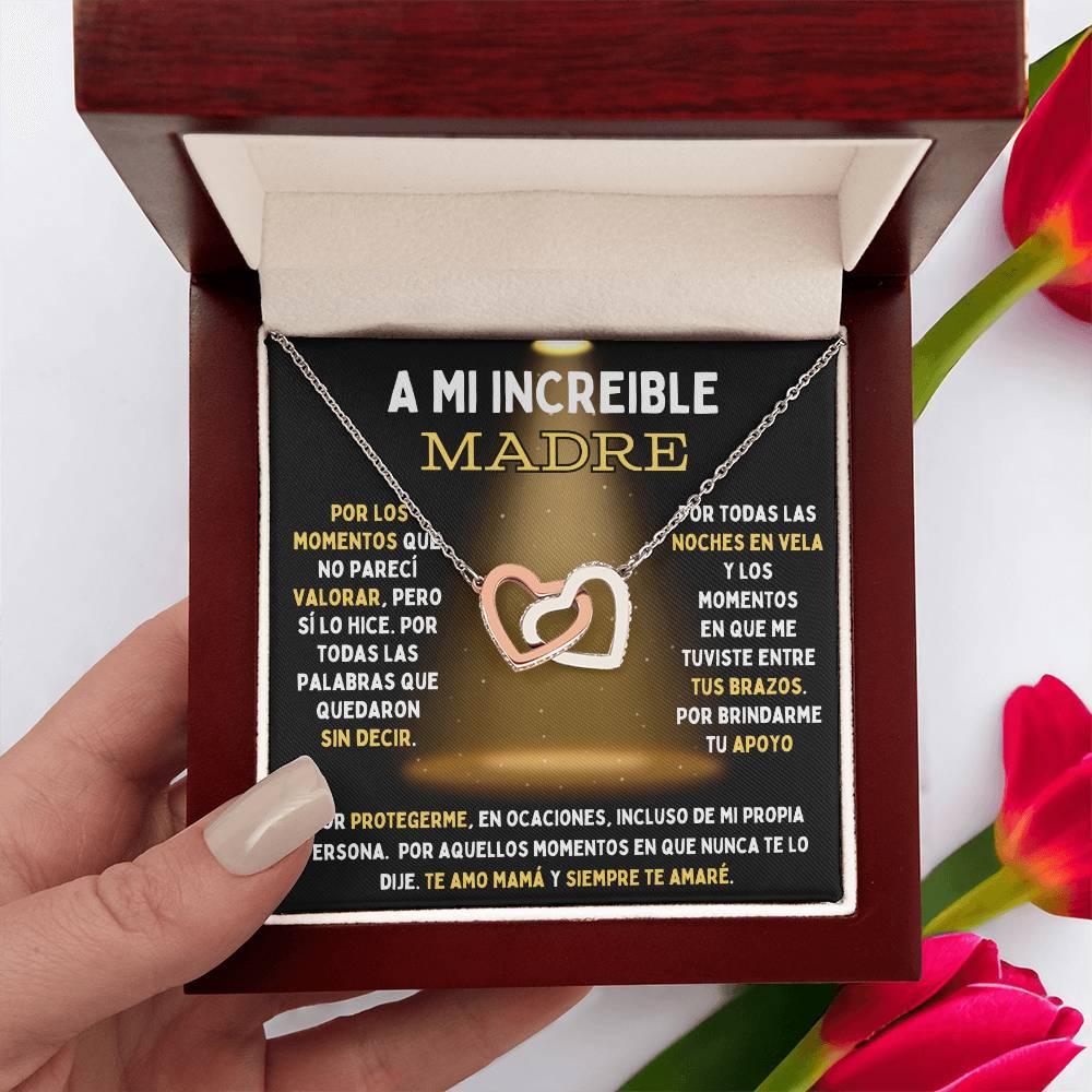 A MI INCREIBLE MADRE: Cadena de Corazones Entrelazados