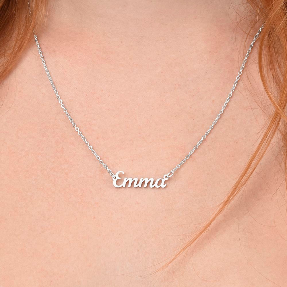 Para Mi Esposa Hermosa (Custom Name Necklace)