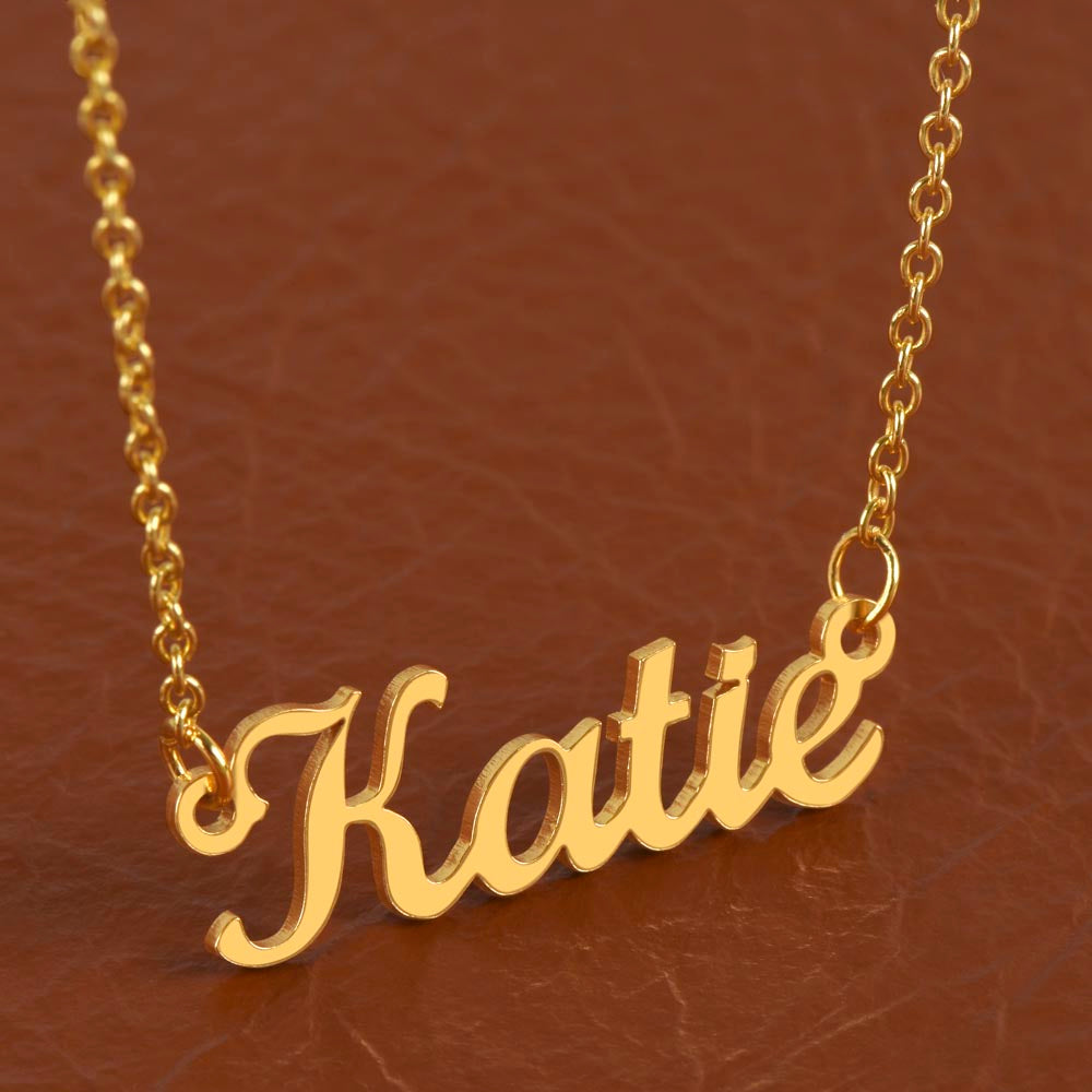 Para Mi Esposa Hermosa (Custom Name Necklace)