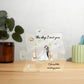 The Day I Met You Marriage Puzzle  Printed Acrylic Plaque