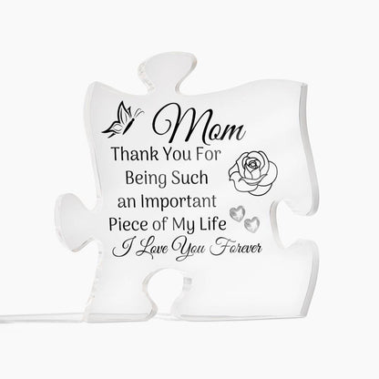 Mom Puzzle Acrylic Plaque