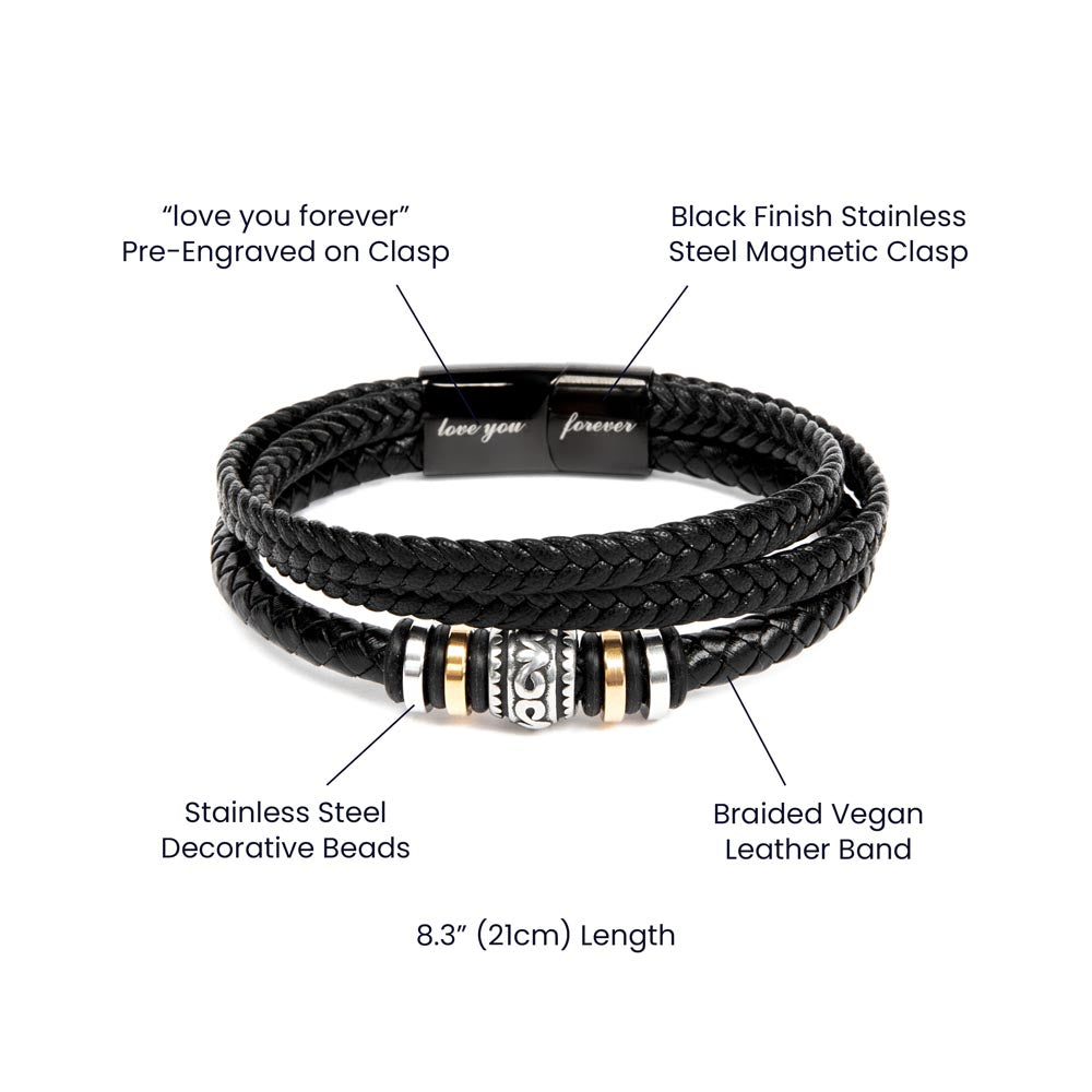 To My Partner In Life (Love You Forever Bracelet)