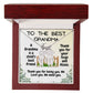 To the Best Grandma Kid Charm Necklace