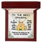 To the Best Grandma Kid Charm Necklace